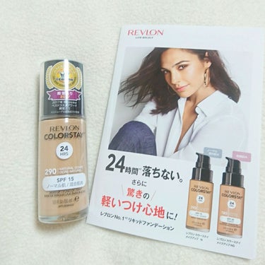 カラーステイ メイクアップ N/REVLON/リキッドファンデーションを使ったクチコミ（1枚目）