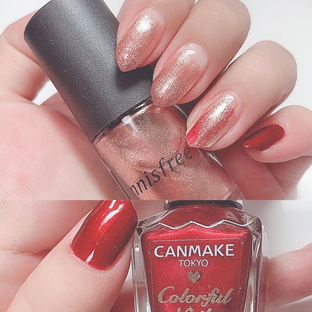 カラフルネイルズ/キャンメイク/マニキュアを使ったクチコミ(2枚目)