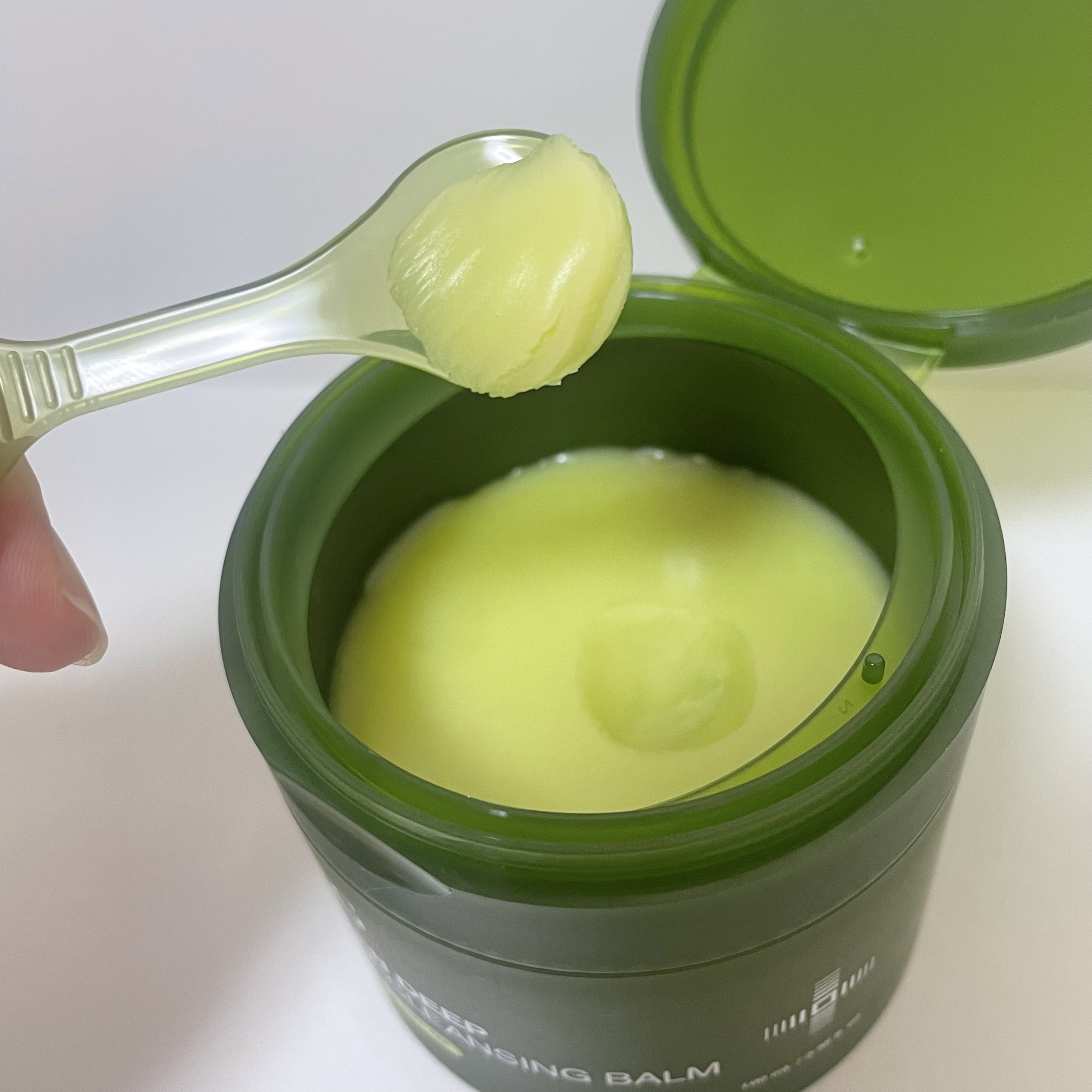 グリーンディープポアクレンジングバーム/Dr.G/クレンジングバームを使ったクチコミ（3枚目）