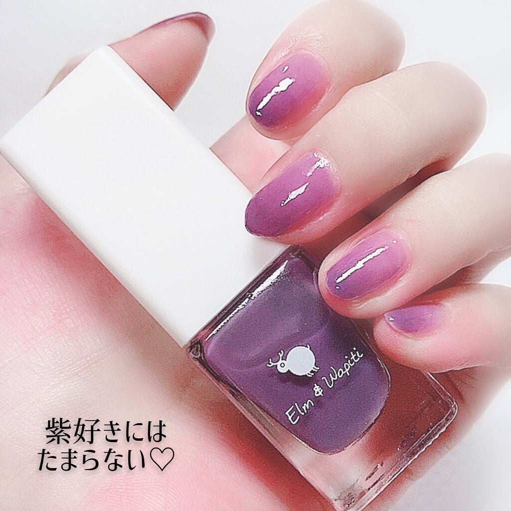 フラッフィーネイル/elm&wapiti/マニキュアを使ったクチコミ(6枚目)