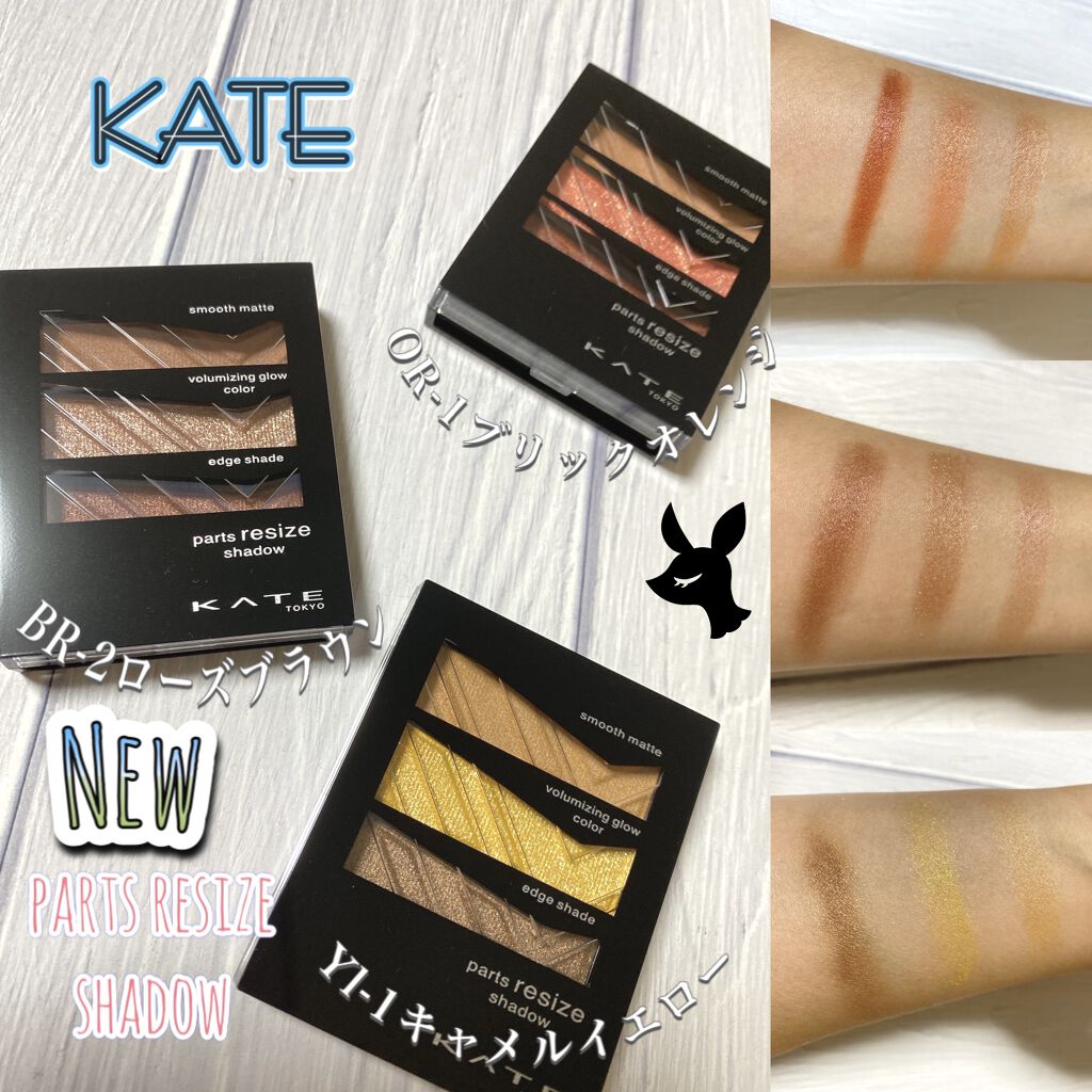 パーツリサイズシャドウ/KATE/アイシャドウパレットを使ったクチコミ（1枚目）