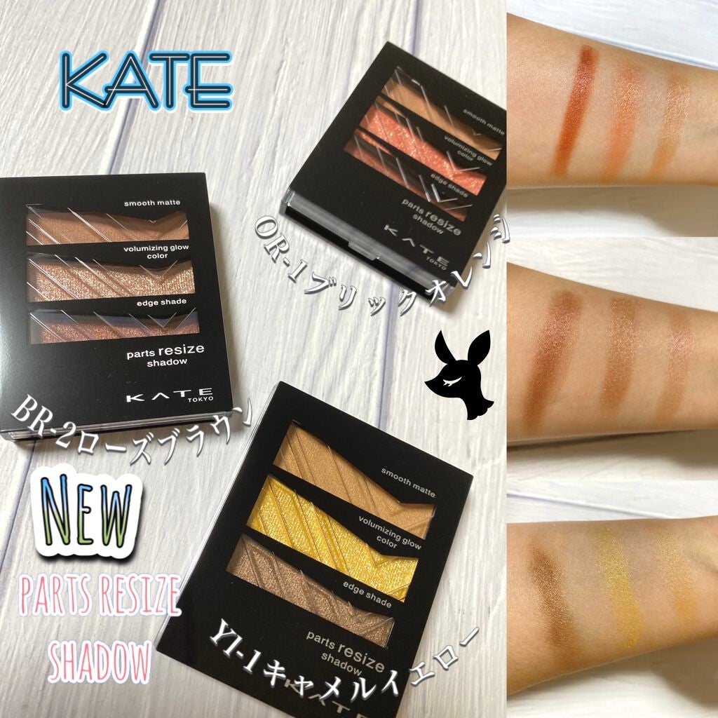 パーツリサイズシャドウ/KATE/アイシャドウパレットを使ったクチコミ(1枚目)