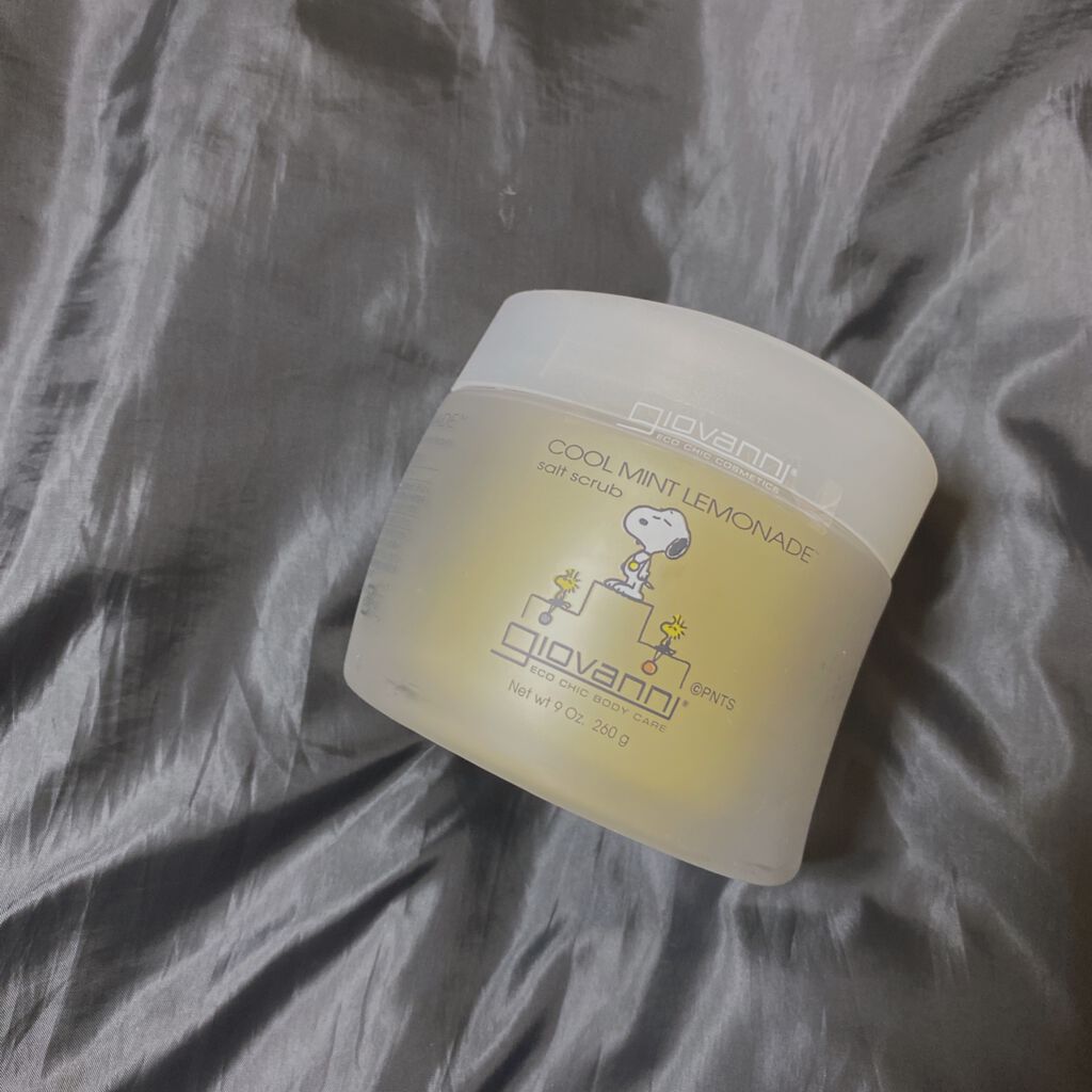 ジョヴァンニ ソルト ボディスクラブ クールミント/giovanni/ボディスクラブを使ったクチコミ（1枚目）