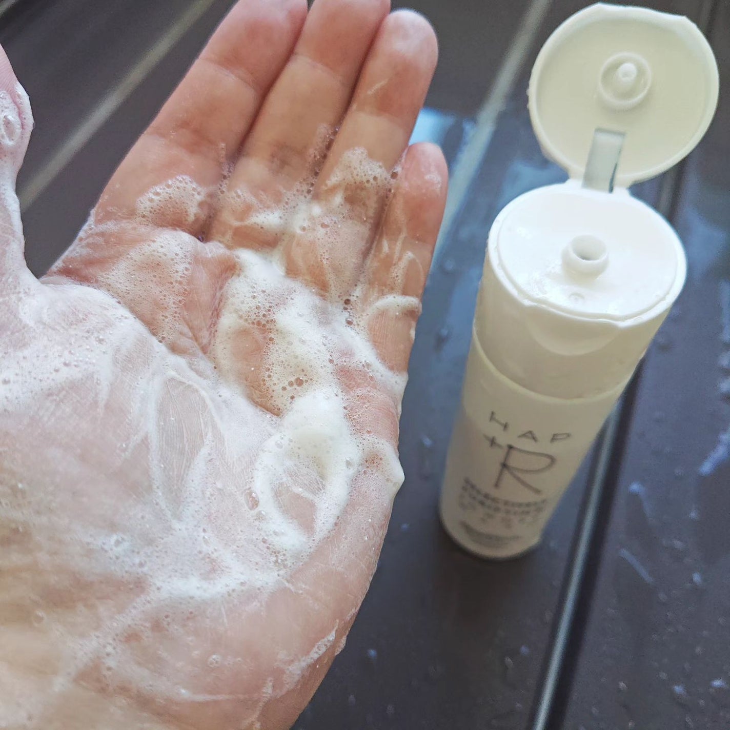 ハップアール パウダーウォッシュ/HAP+R/洗顔パウダーを使ったクチコミ(3枚目)