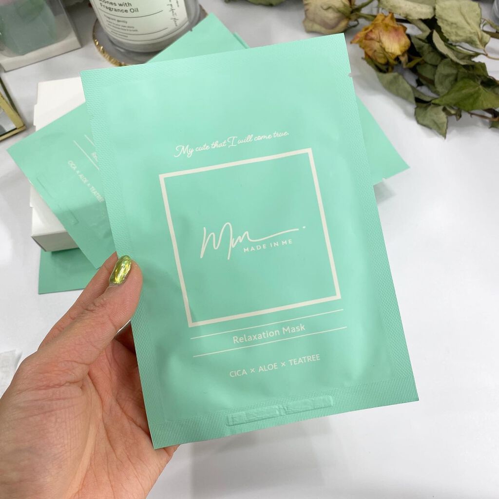 リラクゼーションマスク/MADE IN ME/シートマスク・パックを使ったクチコミ（3枚目）