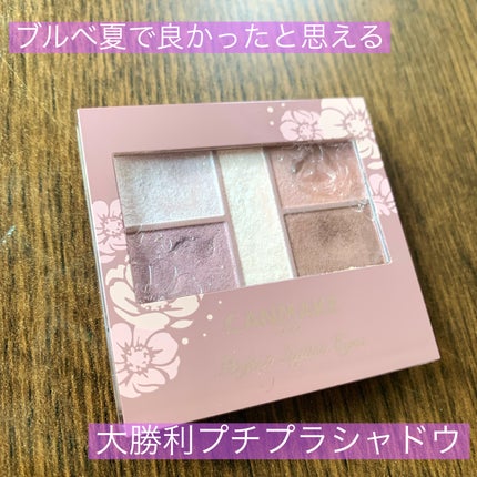 パーフェクトスタイリストアイズ/キャンメイク/アイシャドウパレットを使ったクチコミ(1枚目)