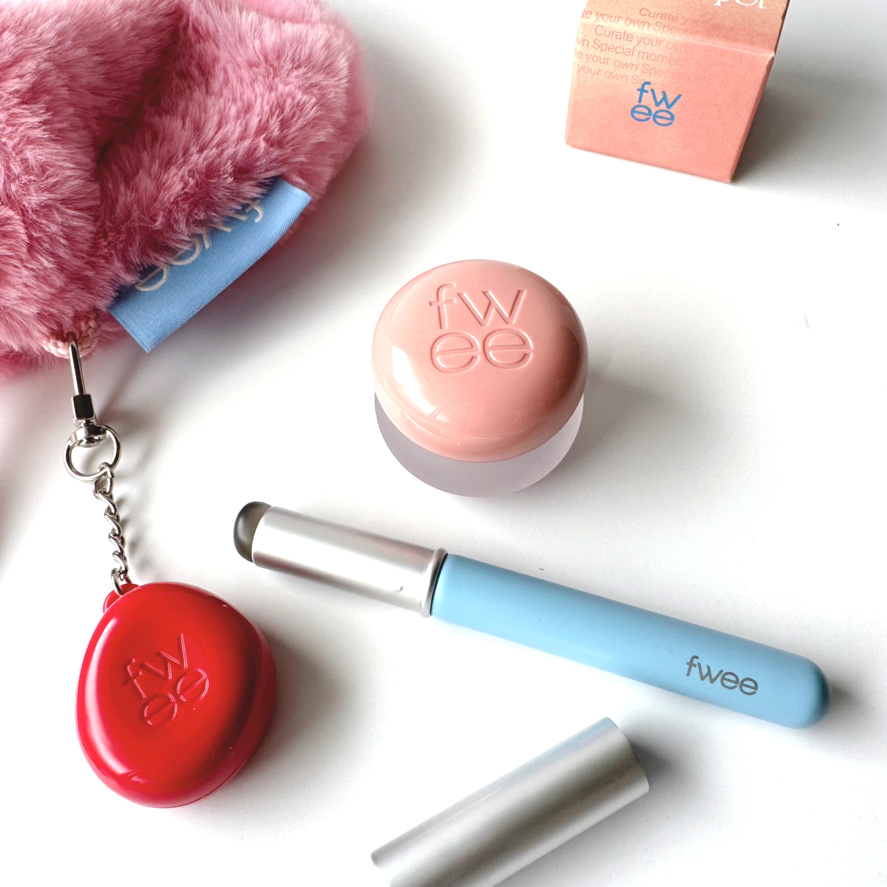 リップアンドチーク ブラーリープリンポット/fwee/口紅を使ったクチコミ（1枚目）