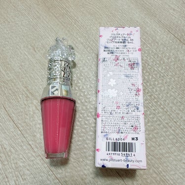 ジルスチュアート　クリスタルブルーム　リップブーケ セラム 04 carnation blush/JILL STUART/リップケア・リップクリームを使ったクチコミ（2枚目）