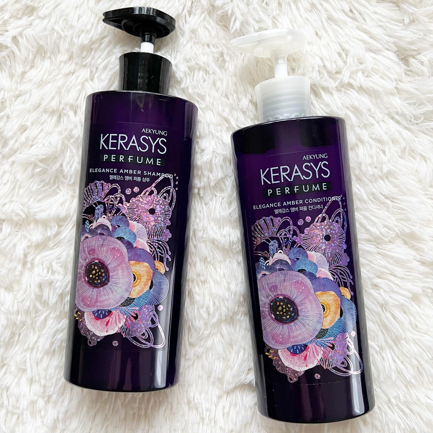 パフューム エレガンスアンバー シャンプー&コンディショナー/KERASYS/シャンプー・コンディショナーを使ったクチコミ（1枚目）