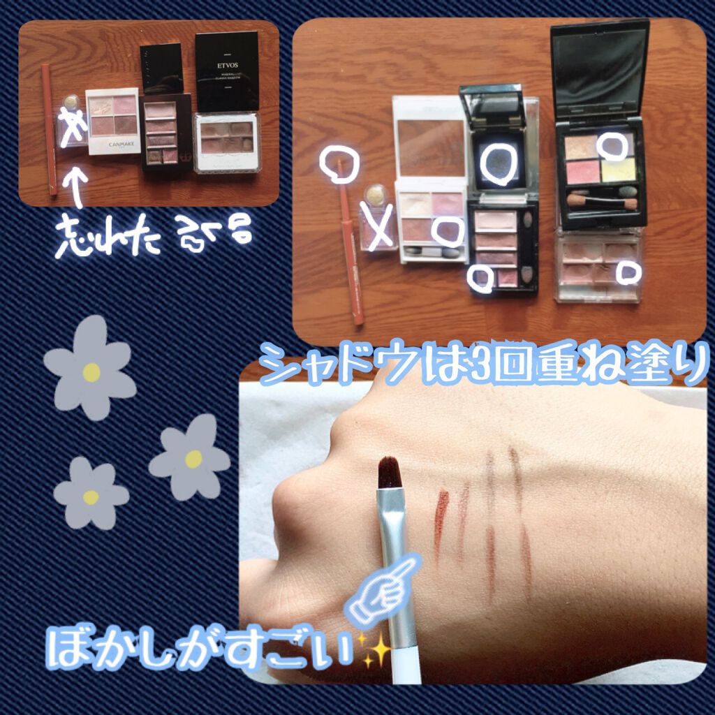 LJ ジェルアイライナー ブラシ/LOUJENE/メイクブラシを使ったクチコミ（3枚目）