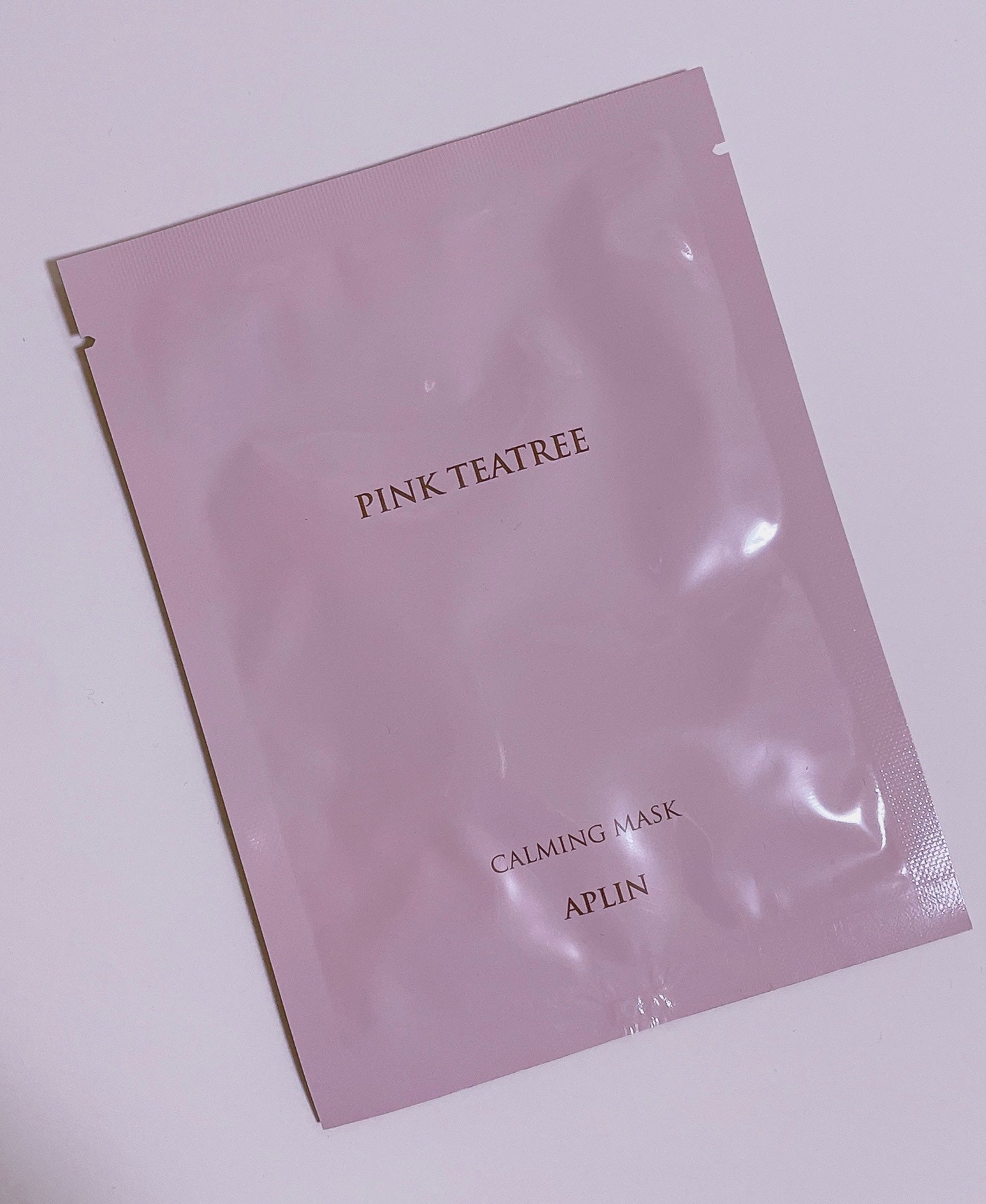 ピンクティーツリーマスクパック/APLIN/シートマスク・パックを使ったクチコミ(1枚目)