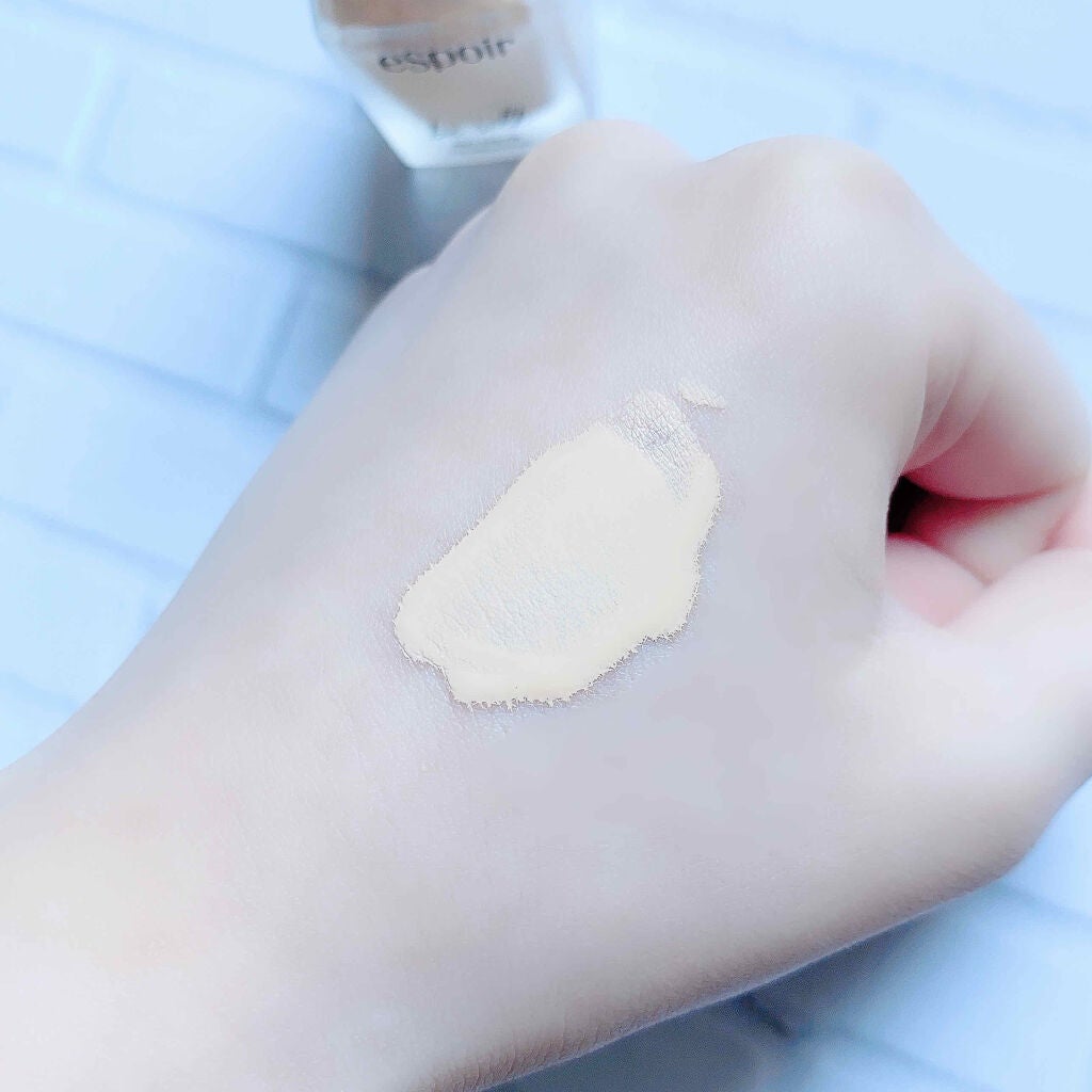 プロテーラーファンデーションビーシルク/espoir/リキッドファンデーションを使ったクチコミ(2枚目)