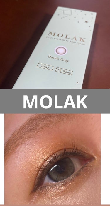  ✨LIPS購入品✨ MOLAK


#MOLAK の　#MOLAK1day 
#ダズルグレー を購入しました！💕

MOLAKは、初めて購入しましたが
乾燥など気にならず一日
付け心地も良かったです！