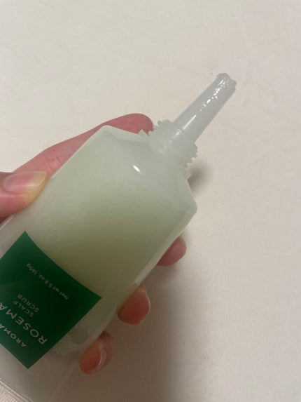 ローズマリー スカルプ スクラブ/AROMATICA/ヘッドスクラブを使ったクチコミ(2枚目)