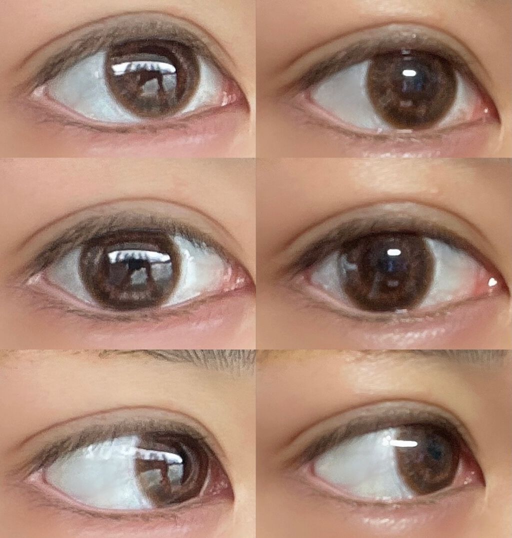 エバーカラーワンデー モイストレーベル シェリーファッジ/エバーカラー/ワンデー（１DAY）カラコンを使ったクチコミ（2枚目）