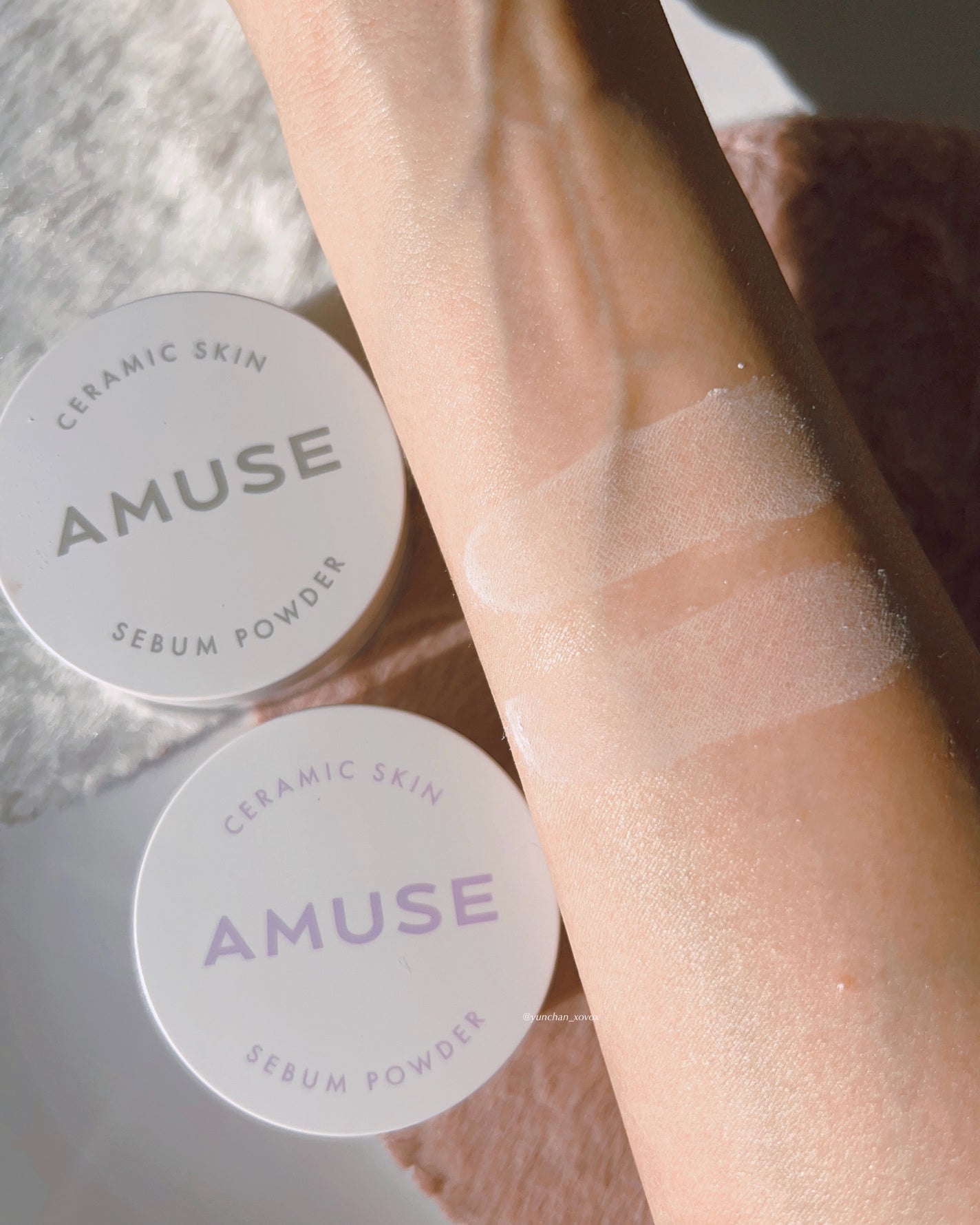 セラミックスキンセバムパウダー/AMUSE/ルースパウダーを使ったクチコミ(4枚目)