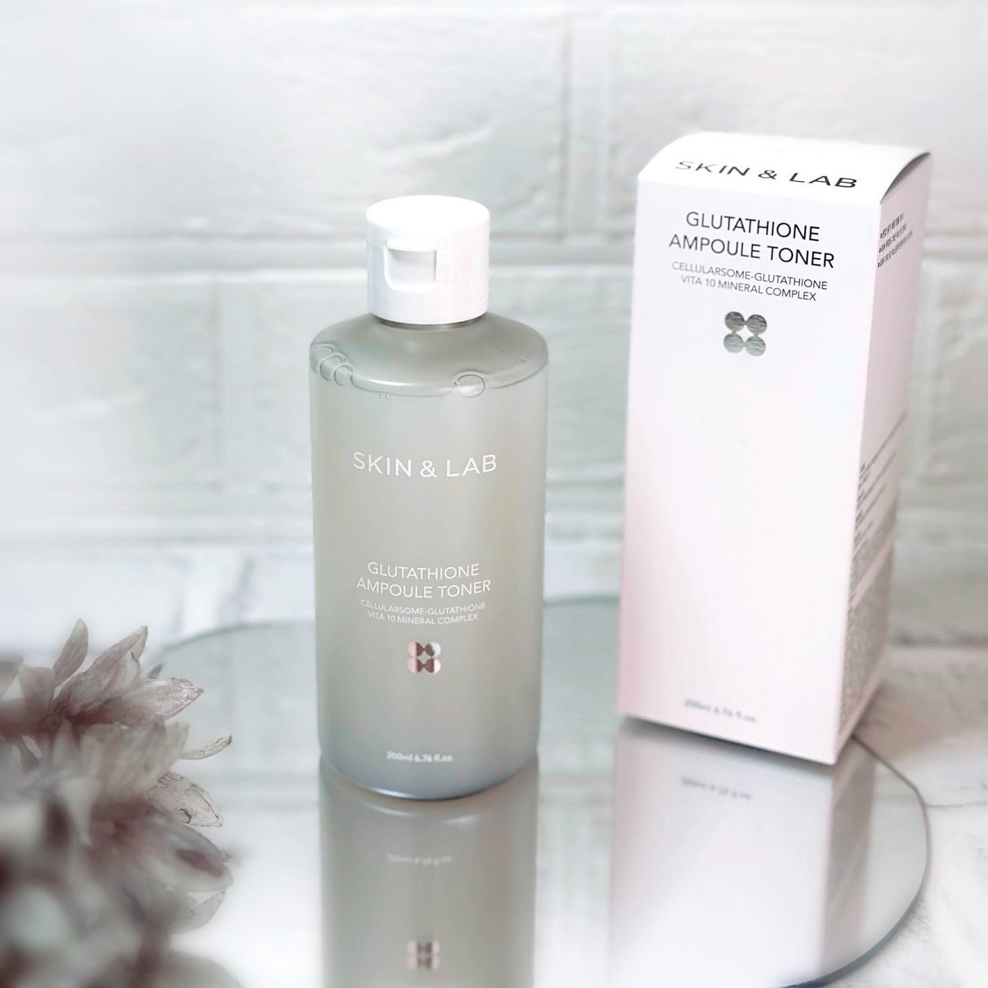 グルタチオンアンプルトナー/SKIN&LAB/化粧水を使ったクチコミ(5枚目)