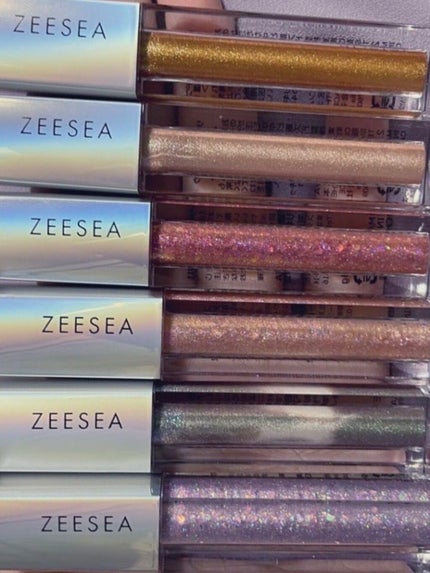 ダイヤモンドシリーズ 星空リキッドアイシャドウ/ZEESEA/リキッドアイシャドウを使ったクチコミ(1枚目)