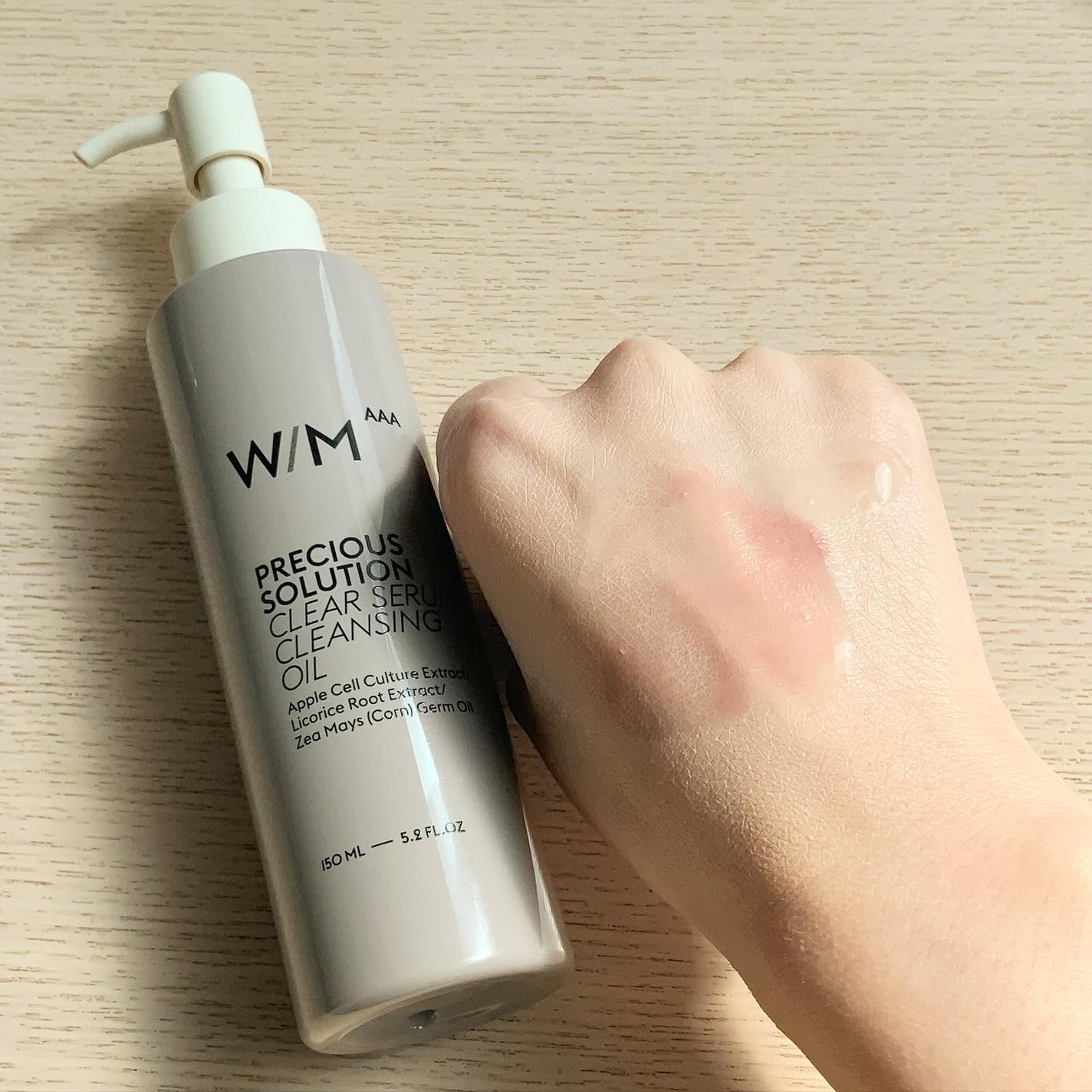 プレシャスソリューション クリアセラム クレンジングオイル/W/M AAA/オイルクレンジングを使ったクチコミ(3枚目)