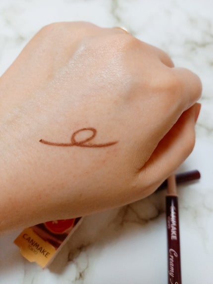 クリーミータッチライナー/キャンメイク/ジェルアイライナーを使ったクチコミ(2枚目)