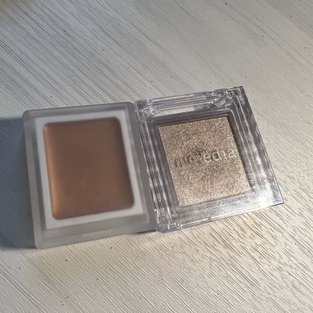 アイカラー　クリームタイプ/無印良品/ジェル・クリームアイシャドウを使ったクチコミ（3枚目）