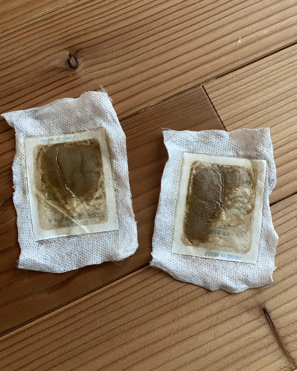 足裏樹液シート/DAISO/レッグ・フットケアを使ったクチコミ（2枚目）