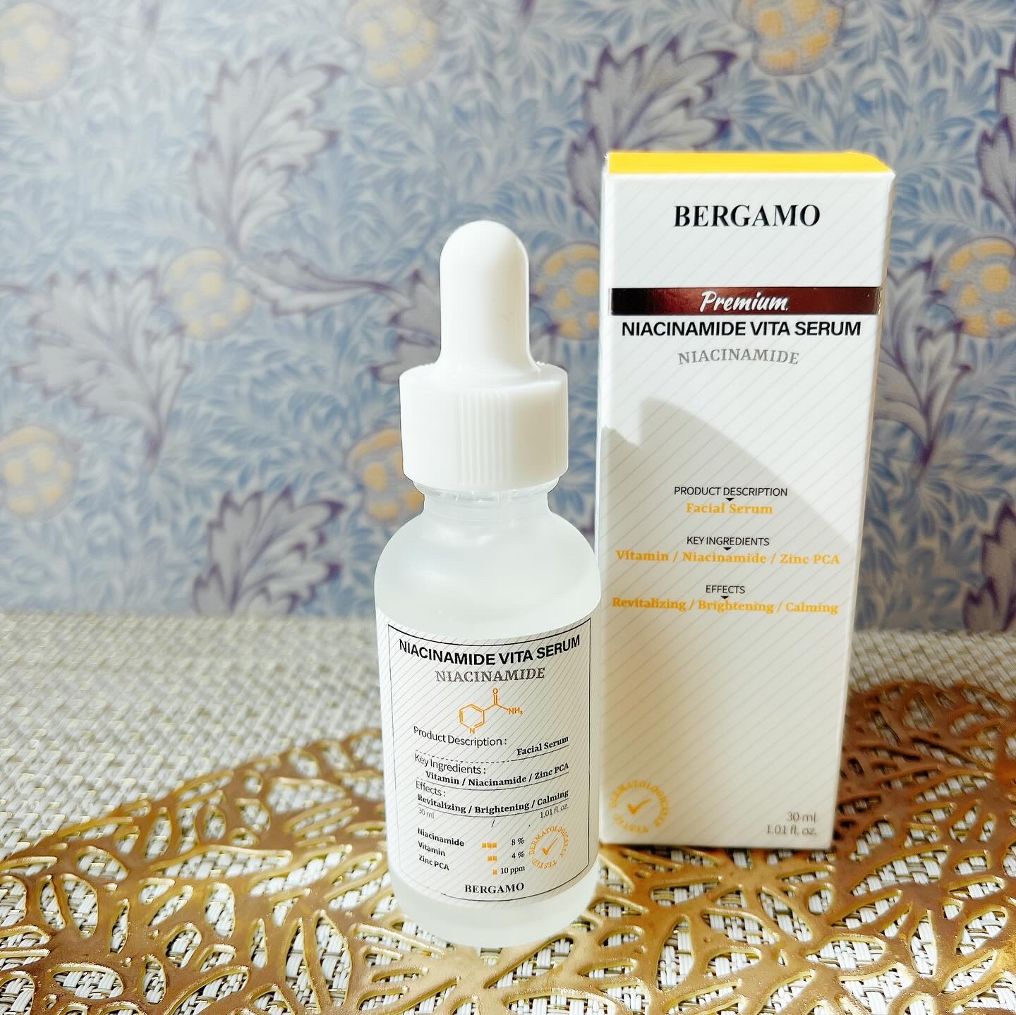 24k real gold ampoule /BERGAMO /オールインワン化粧品を使ったクチコミ（2枚目）