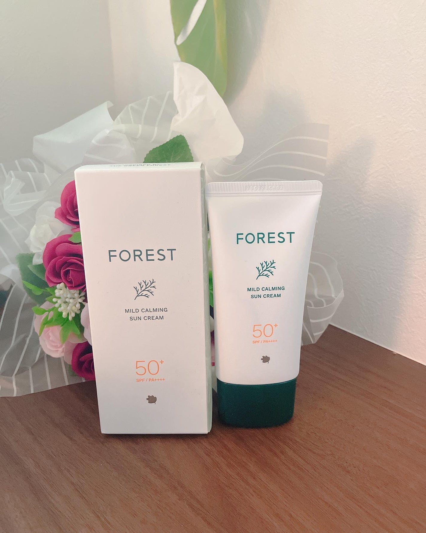 フォレスト マイルドカーミングサンクリーム/FoRest by Greenfinger/日焼け止めクリームを使ったクチコミ(6枚目)