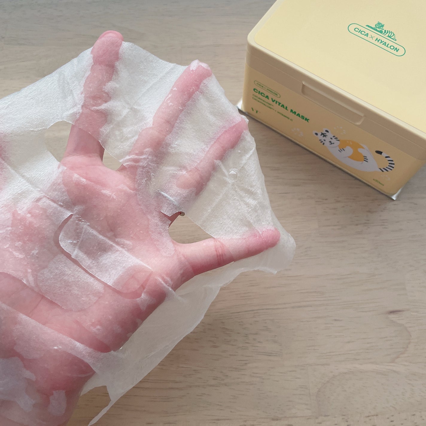 シカバイタル マスク/VT/シートマスク・パックを使ったクチコミ(7枚目)