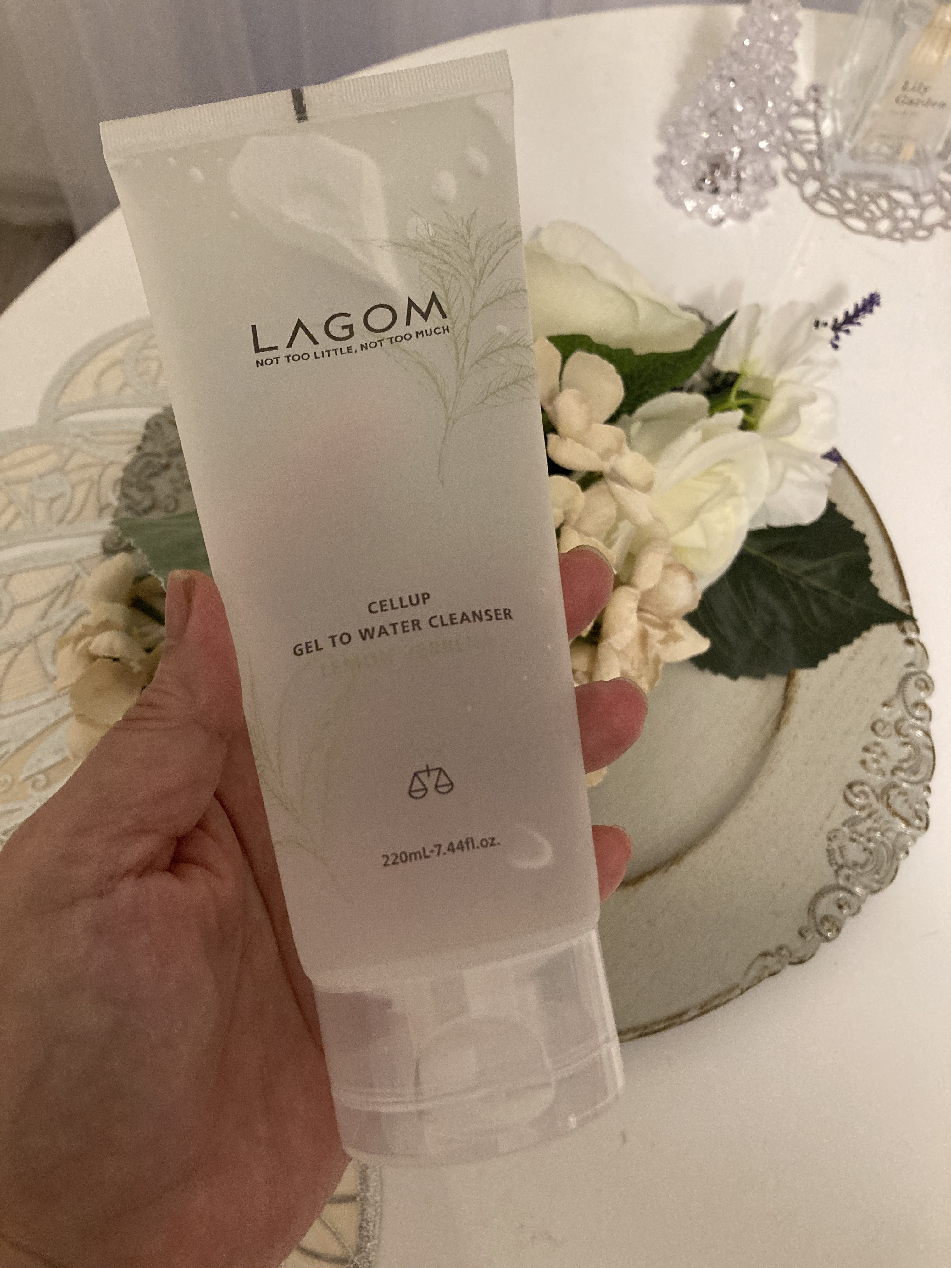 ラゴム ジェルトゥウォーター クレンザー(朝用洗顔)/LAGOM /その他洗顔料を使ったクチコミ（3枚目）