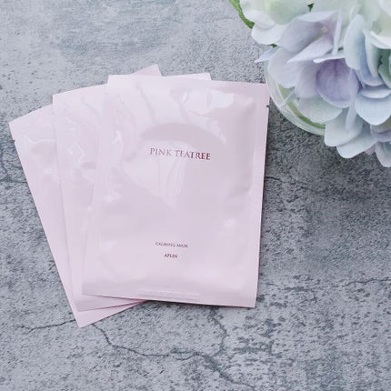 ピンクティーツリーマスクパック/APLIN/シートマスク・パックを使ったクチコミ(2枚目)