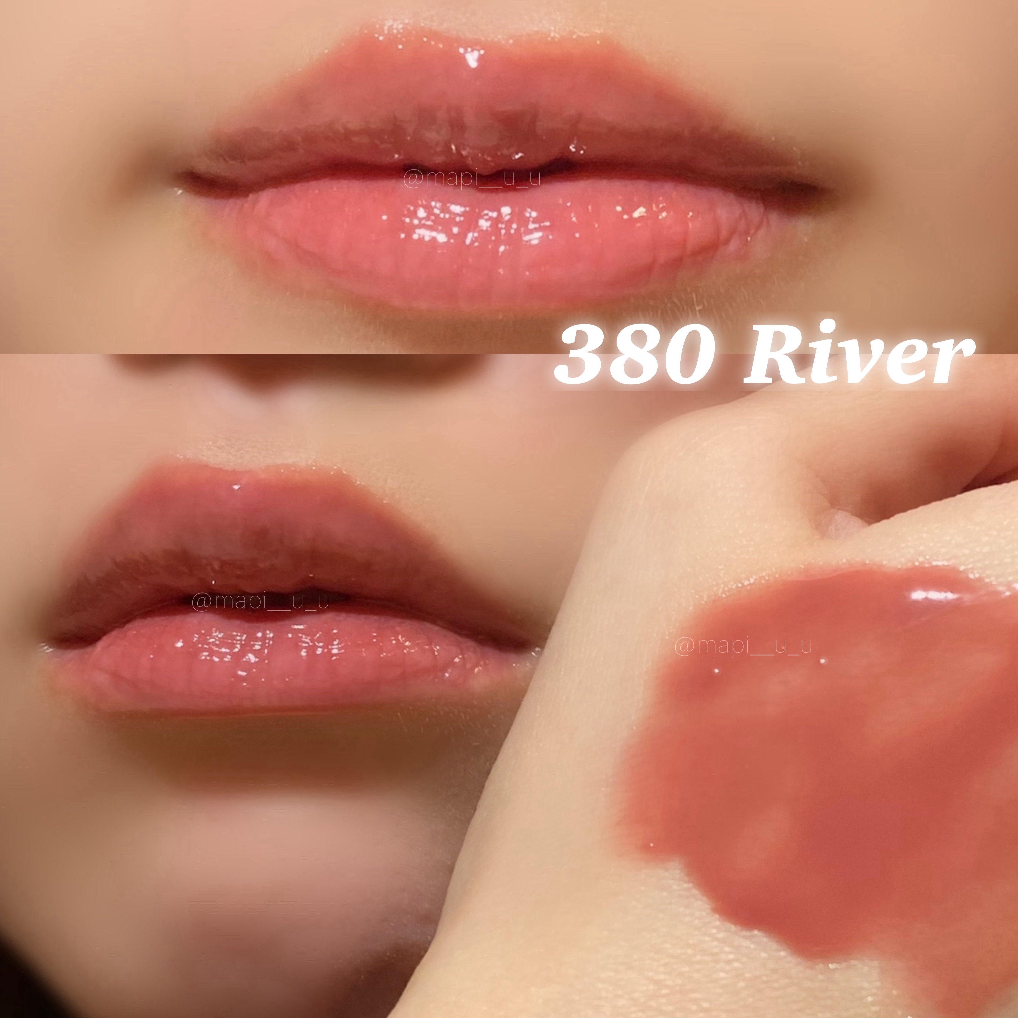 フローズンリップゼリー 380 River/Dinto/リップグロスを使ったクチコミ（2枚目）