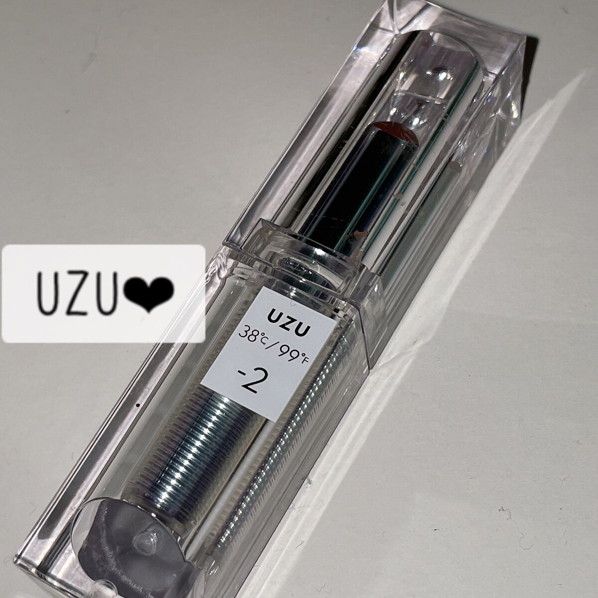  38°C / 99°F Lipstick <TOKYO>/UZU BY FLOWFUSHI/口紅を使ったクチコミ（1枚目）