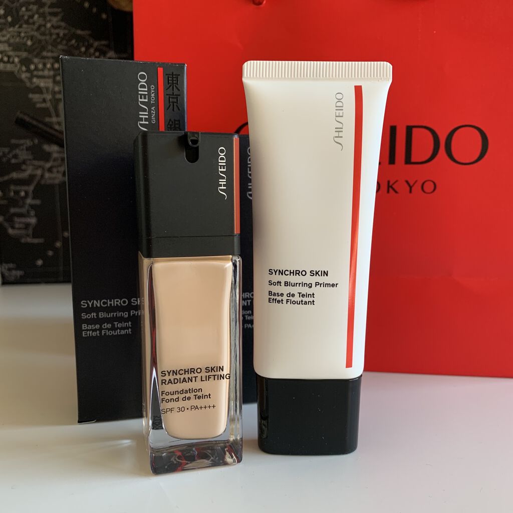 シンクロスキン ソフトブラーリング プライマー/SHISEIDO/化粧下地を使ったクチコミ（3枚目）