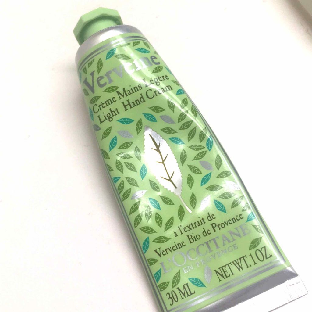 ヴァーベナ シャーベットハンドクリーム/L'OCCITANE/ハンドクリームを使ったクチコミ（1枚目）