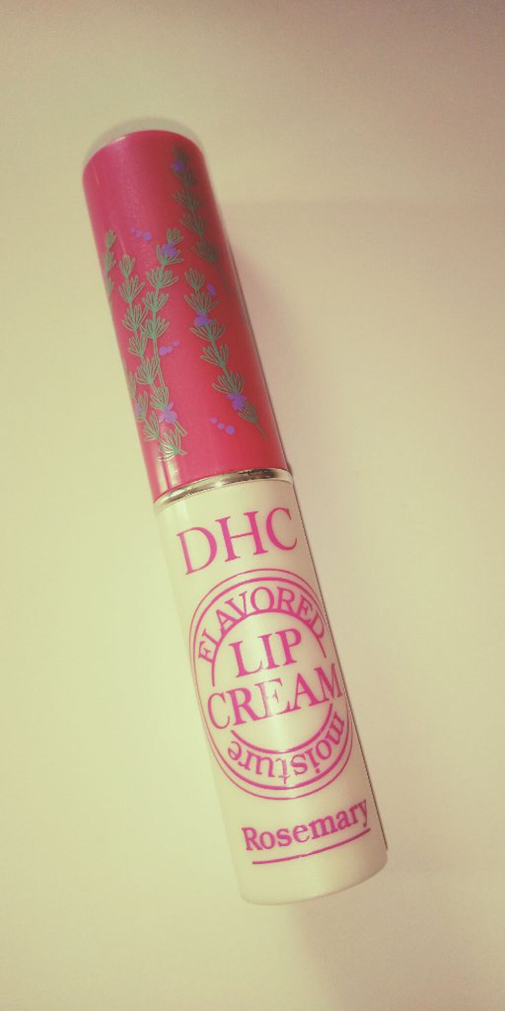 香るモイスチュアリップクリーム ローズマリー/DHC/リップクリームを使ったクチコミ（1枚目）