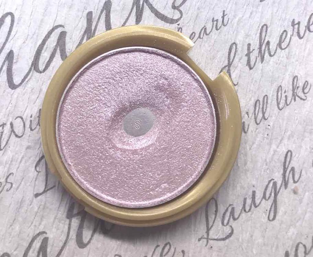 シャイニーシャドウ N/excel/単色アイシャドウを使ったクチコミ(2枚目)