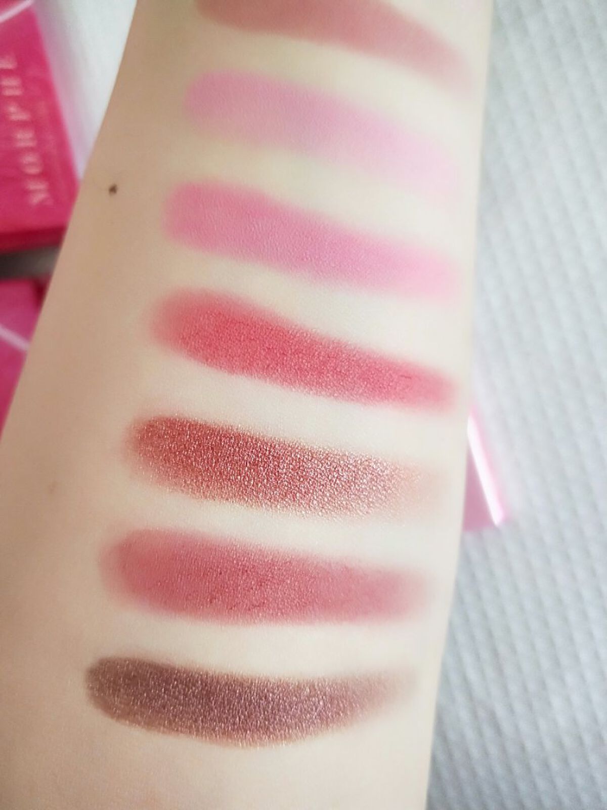 9Y Heart Candy Artistry Palette/Morphe/アイシャドウパレットを使ったクチコミ(5枚目)