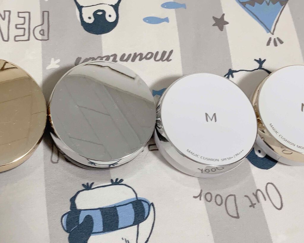 M クッション ファンデーション(モイスチャー)/MISSHA/クッションファンデーションを使ったクチコミ(1枚目)