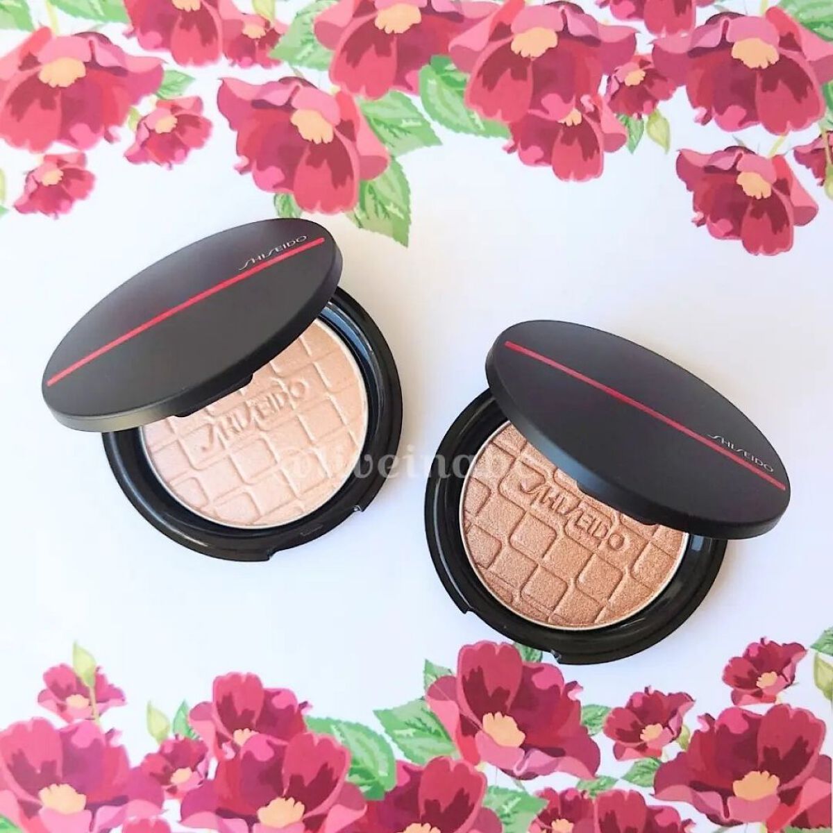 オーラデュウ プリズム イルミネーター 02/SHISEIDO/プレストパウダーを使ったクチコミ（1枚目）