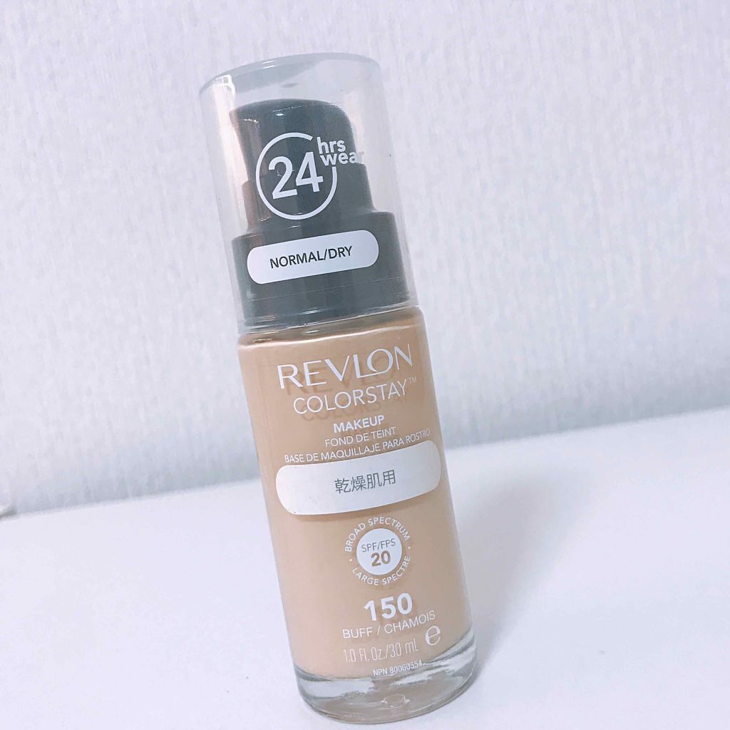 カラーステイ メイクアップ/REVLON/リキッドファンデーションを使ったクチコミ(1枚目)