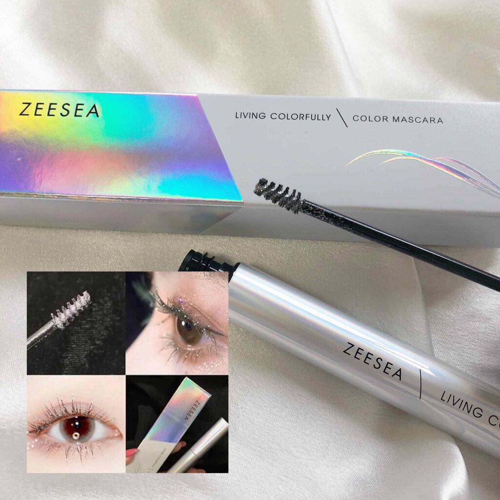 ダイヤモンドシリーズ カラーマスカラ/ZEESEA/マスカラを使ったクチコミ（2枚目）