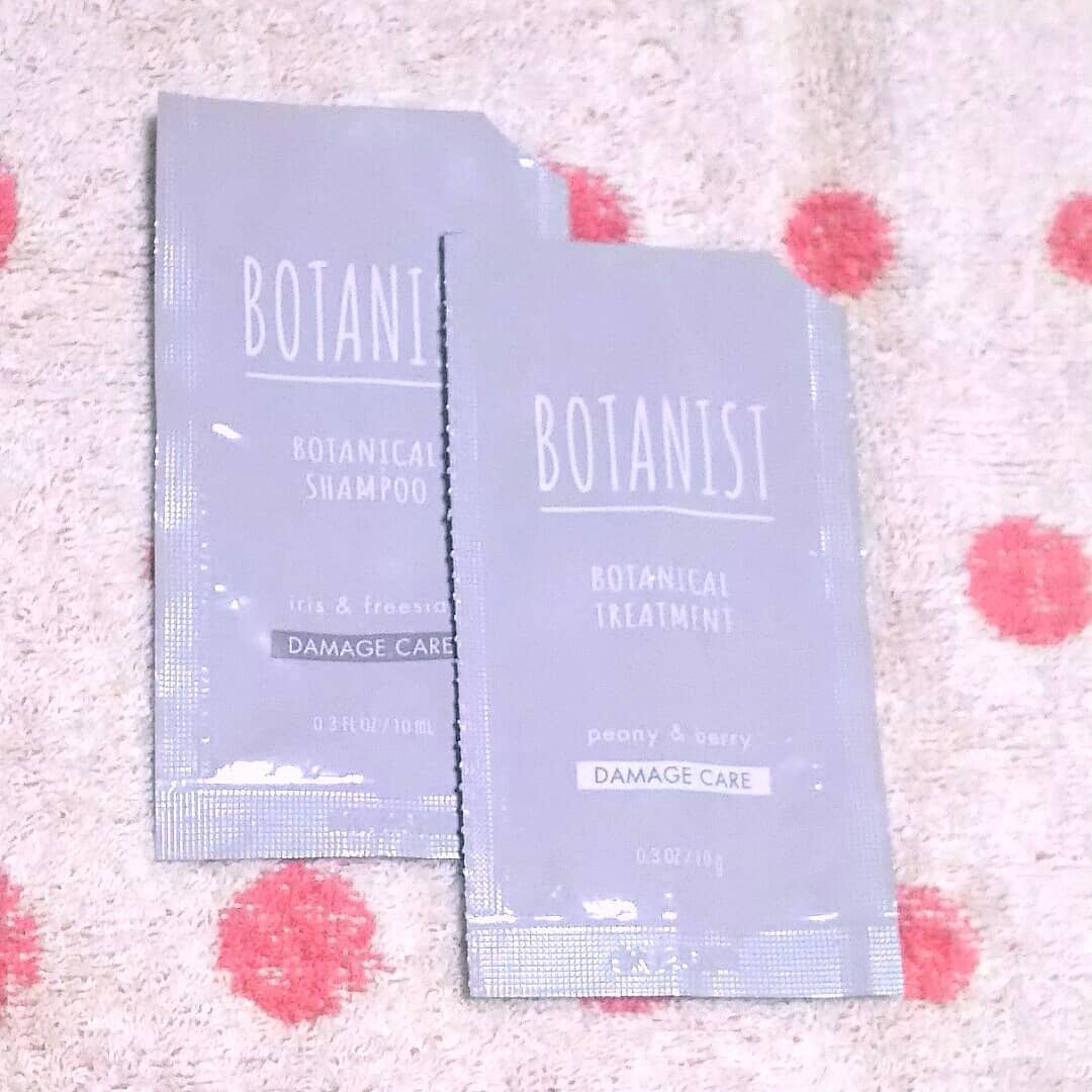 まゆ on LIPS 「#使い切りサンプル#使い切りヘアケア#ボタニストボタニカルダメ..」(1枚目)