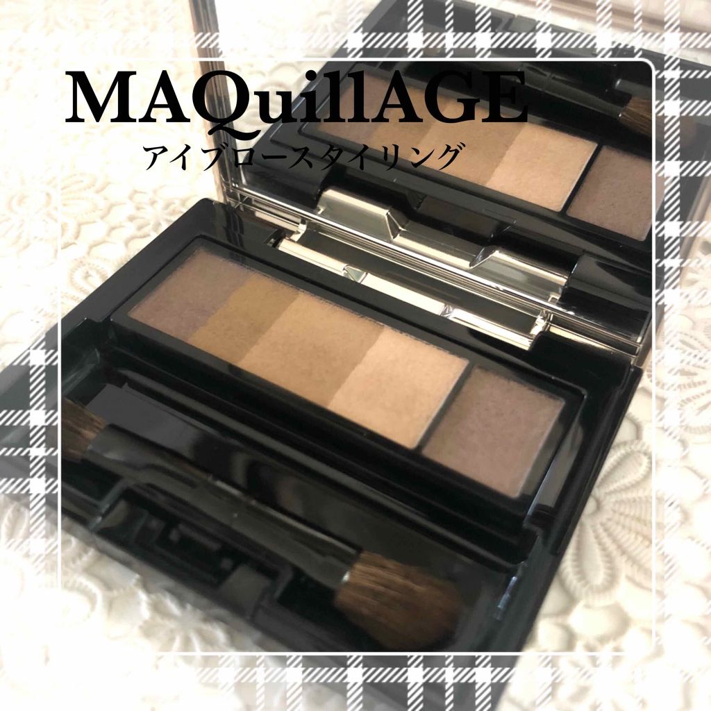 アイブロースタイリング 3D/マキアージュ/パウダーアイブロウを使ったクチコミ(1枚目)