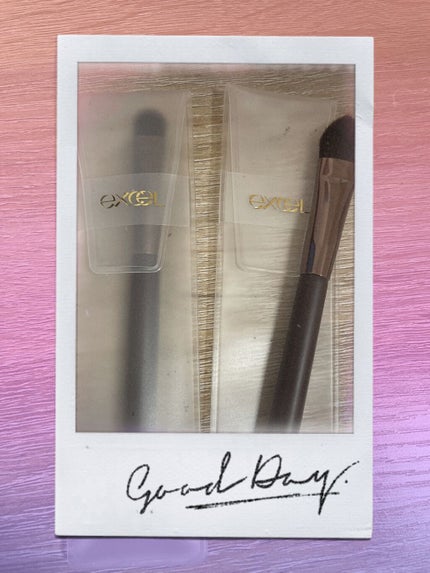 アイシャドウブラシ M/excel/メイクブラシを使ったクチコミ(2枚目)