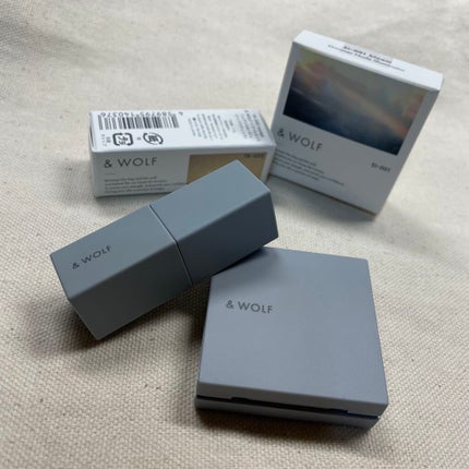 シマーヌードイルミネーター/& WOLF/クリームハイライトを使ったクチコミ(1枚目)