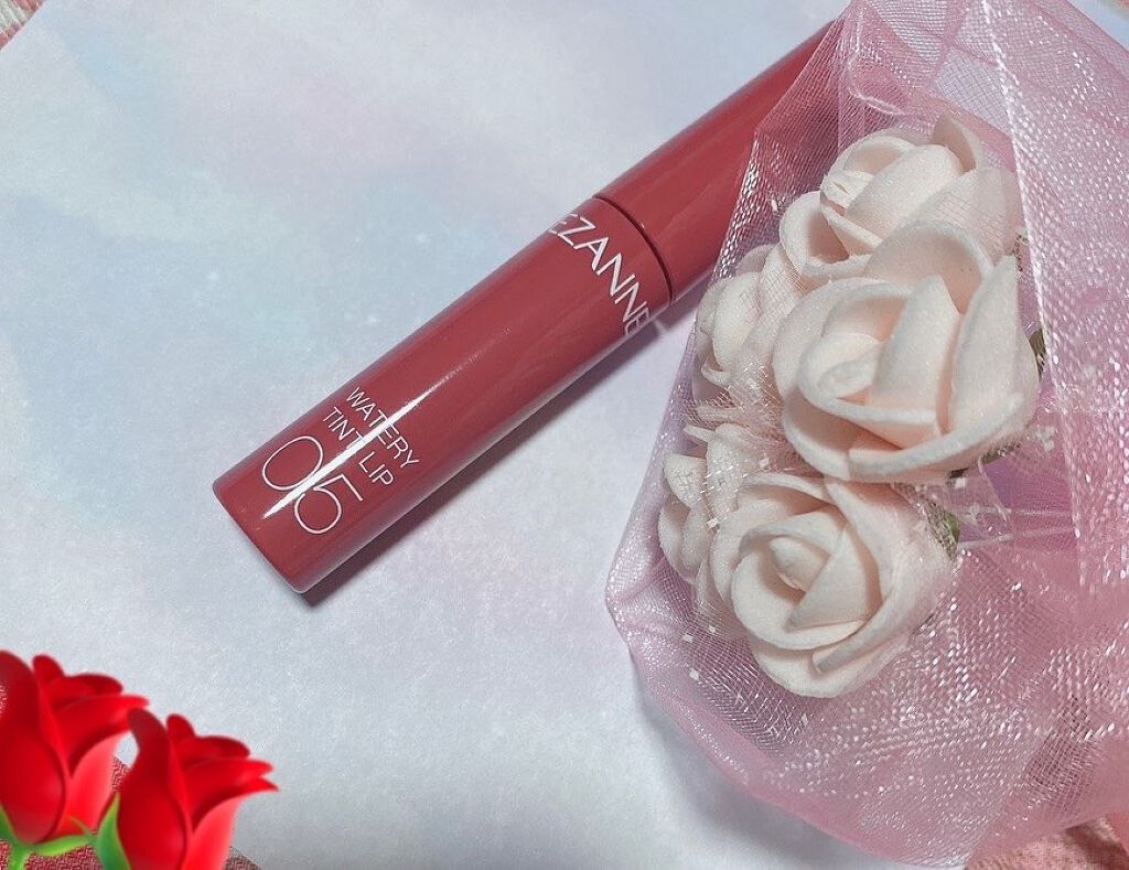 ウォータリーティントリップ/CEZANNE/リップティントを使ったクチコミ（1枚目）