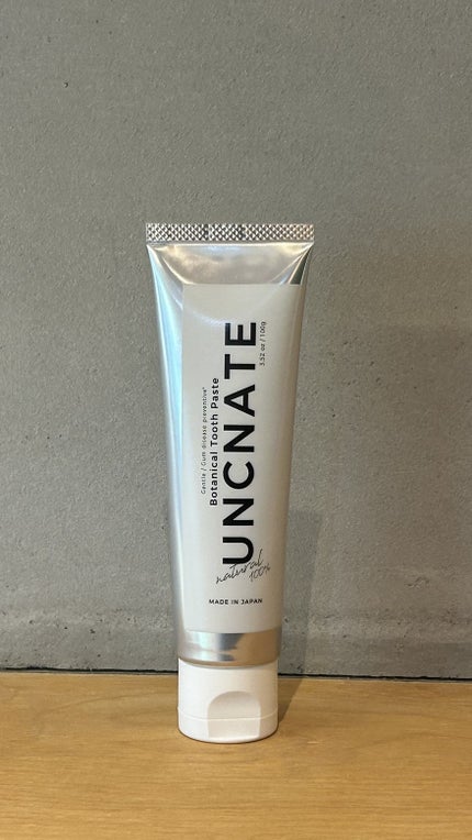 薬用ボタニカルトゥースペースト/UNCNATE/歯磨き粉を使ったクチコミ(1枚目)