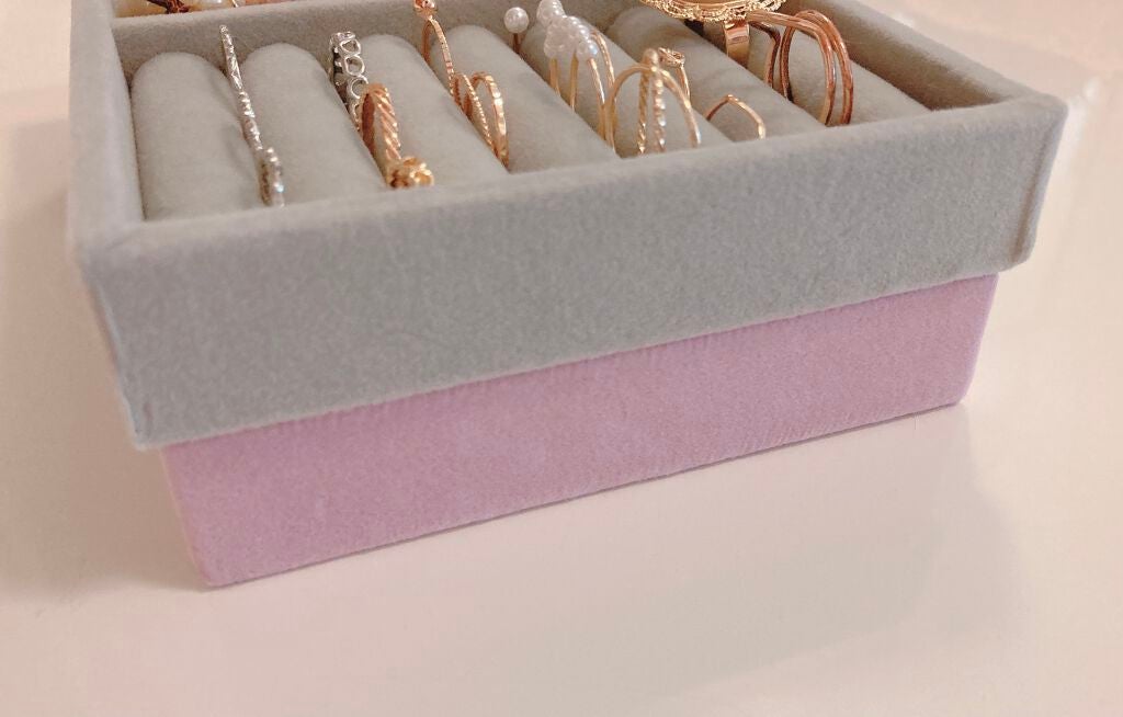 アクセサリートレイ(リング・ピアス収納)/DAISO/その他を使ったクチコミ(2枚目)