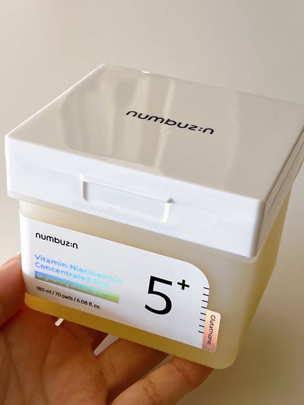 numbuzin 5番 白玉グルタチオンCフィルムパッドのクチコミ「見つけたらすぐ買って!!
✼••┈┈••✼••┈┈••✼••┈┈••✼••┈┈••✼
nu.....」(2枚目)